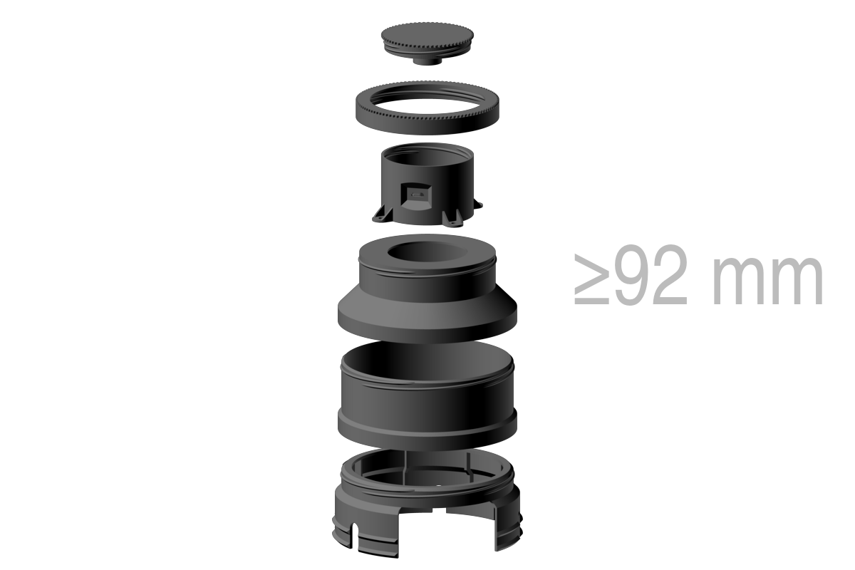 Komplettsystem Wasserzähler ESP32-CAM für AI on the Edge, Smart Water Meter