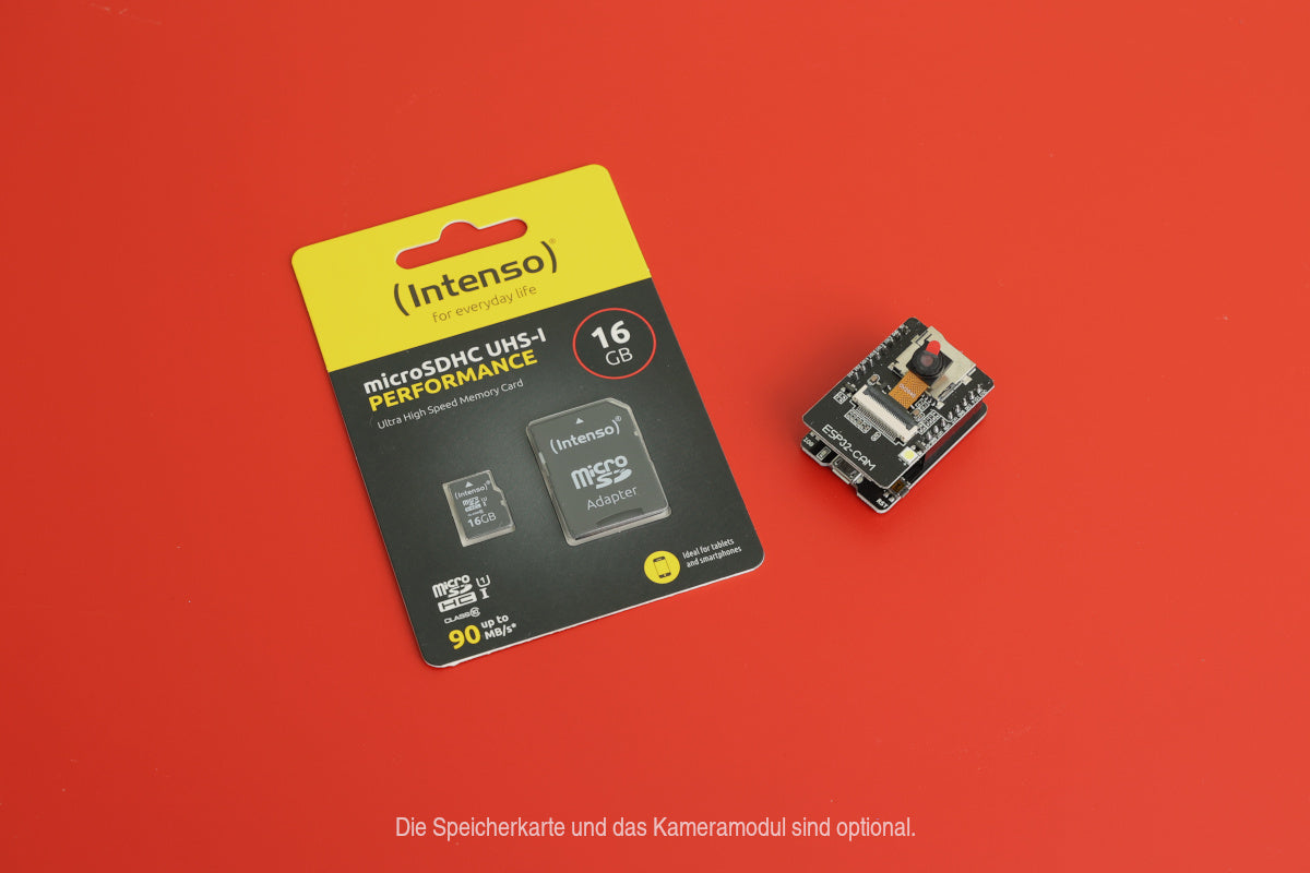 Komplettsystem Wasserzähler ESP32-CAM für AI on the Edge, Smart Water Meter
