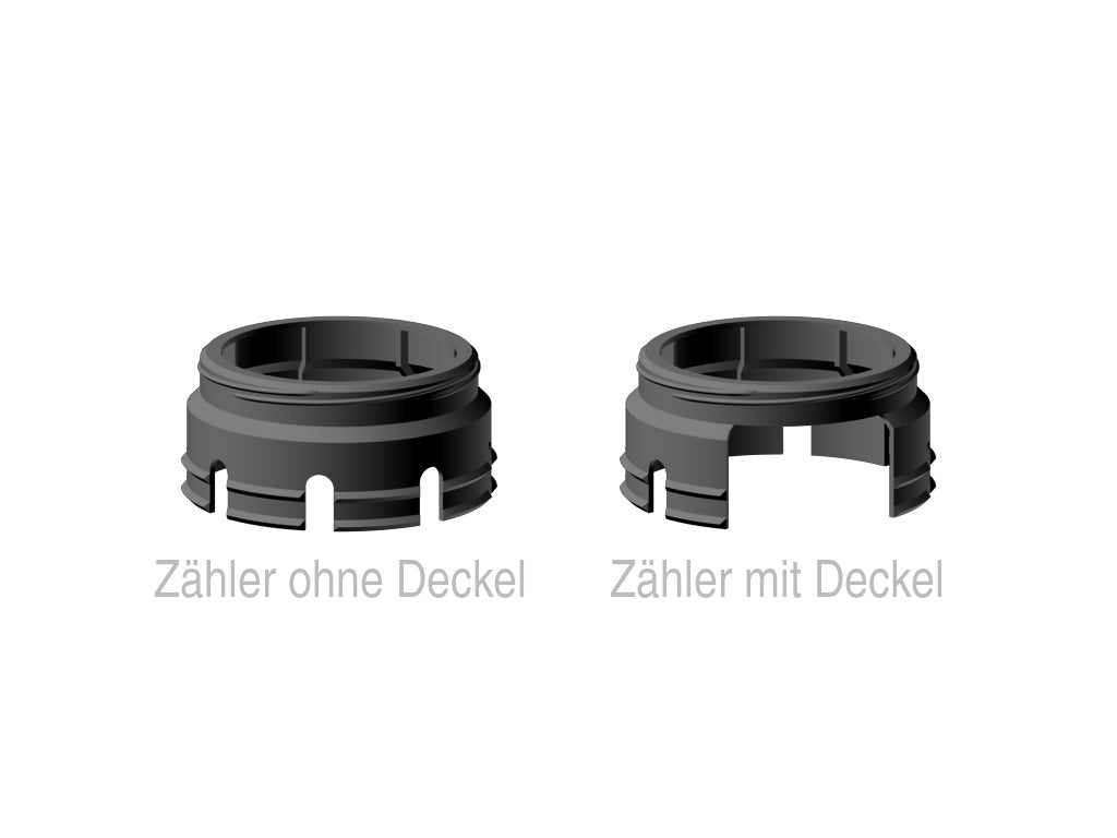Komplettsystem induktiver Sensor ESPHome mit Wi-Fi für Wasserzähler (Smart Home / Home Assistant)