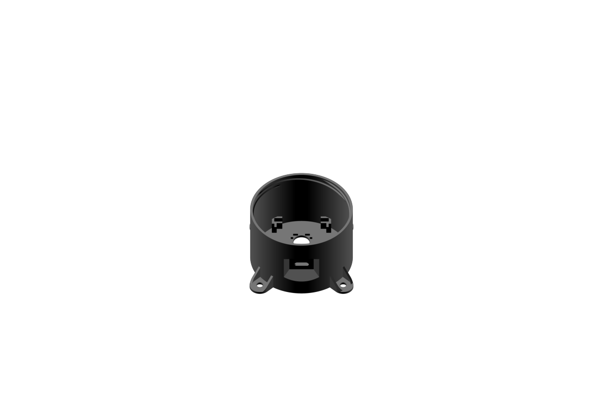 Gehäuse für ESP32-CAM mit Aussparung für LED