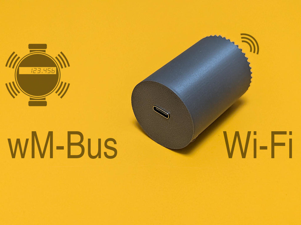 wM-Bus-Gateway Empfänger mit WLAN ESPHome Smart Meter Home Assistant